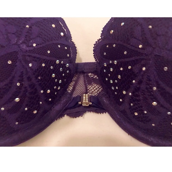NWOT La Senza Purple Push-Up Bra - Picture 2 of 7